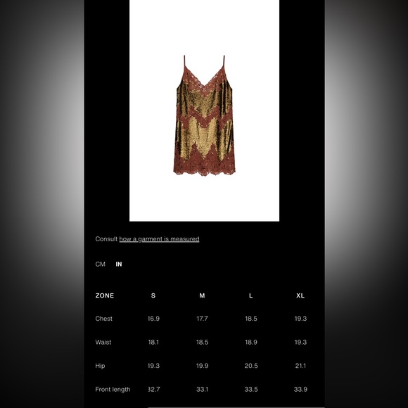 ZARA ZW COLLECTION LIMITED EDITION LACE SEQUIN DRESS - Picture 14 of 14